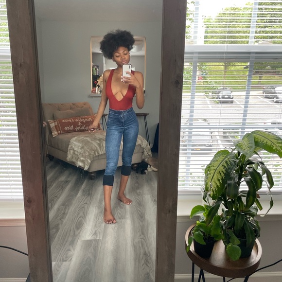 Rusty Red Bodysuit Tanktop - Picture 12 of 16